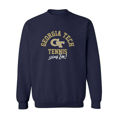 Georgia Tech - NCAA Men's Tennis : Rohan Sachdev - Classic Shersey Crewneck Sweatshirt-0