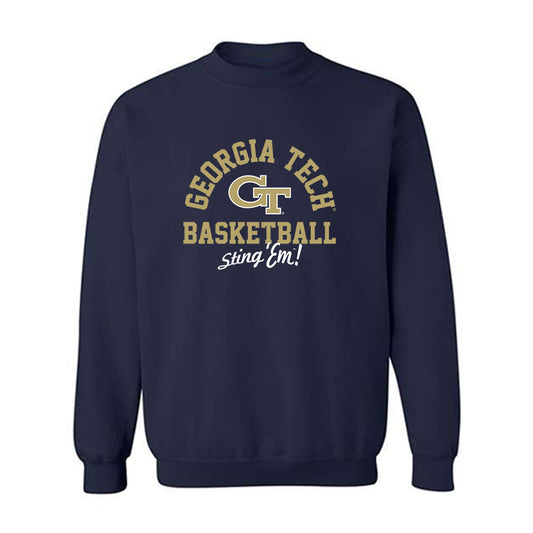 Georgia Tech - NCAA Men's Basketball : Eric Chatfield Jr - Classic Shersey Crewneck Sweatshirt-0