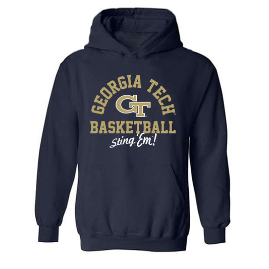 Georgia Tech - NCAA Women's Basketball : La'Nya Foster - Classic Shersey Hooded Sweatshirt-0