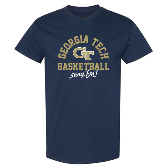 Georgia Tech - NCAA Men's Basketball : Jaeden Mustaf - Classic Shersey T-Shirt