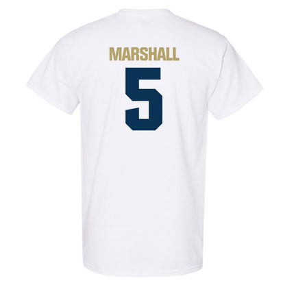 Georgia Tech - NCAA Men's Basketball : Peyton Marshall - Classic Shersey T-Shirt-1
