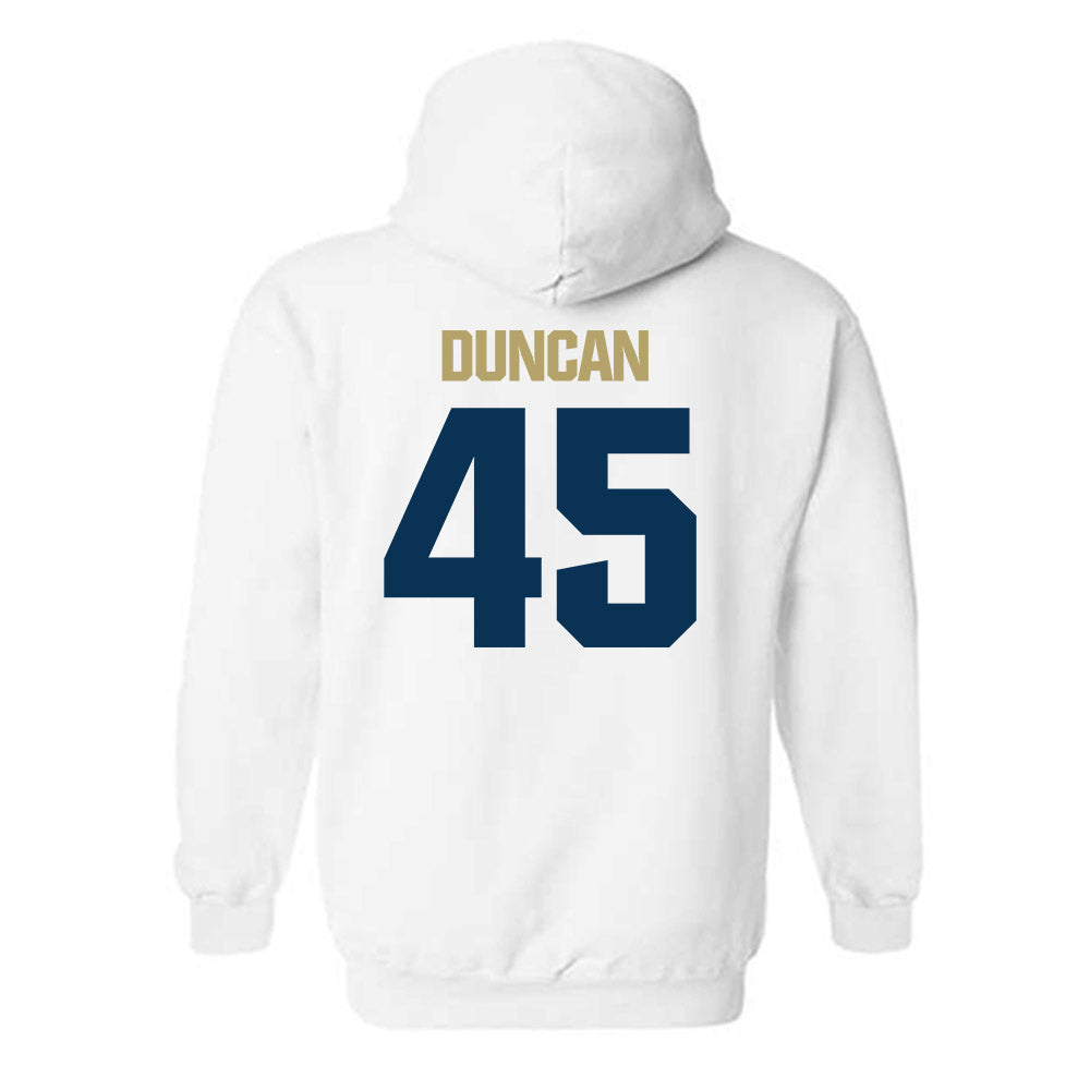 Georgia Tech - NCAA Football : Bayler Duncan - Classic Shersey Hooded Sweatshirt-1