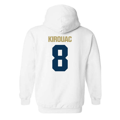 Georgia Tech - NCAA Men's Basketball : Cole Kirouac - Classic Shersey Hooded Sweatshirt-3