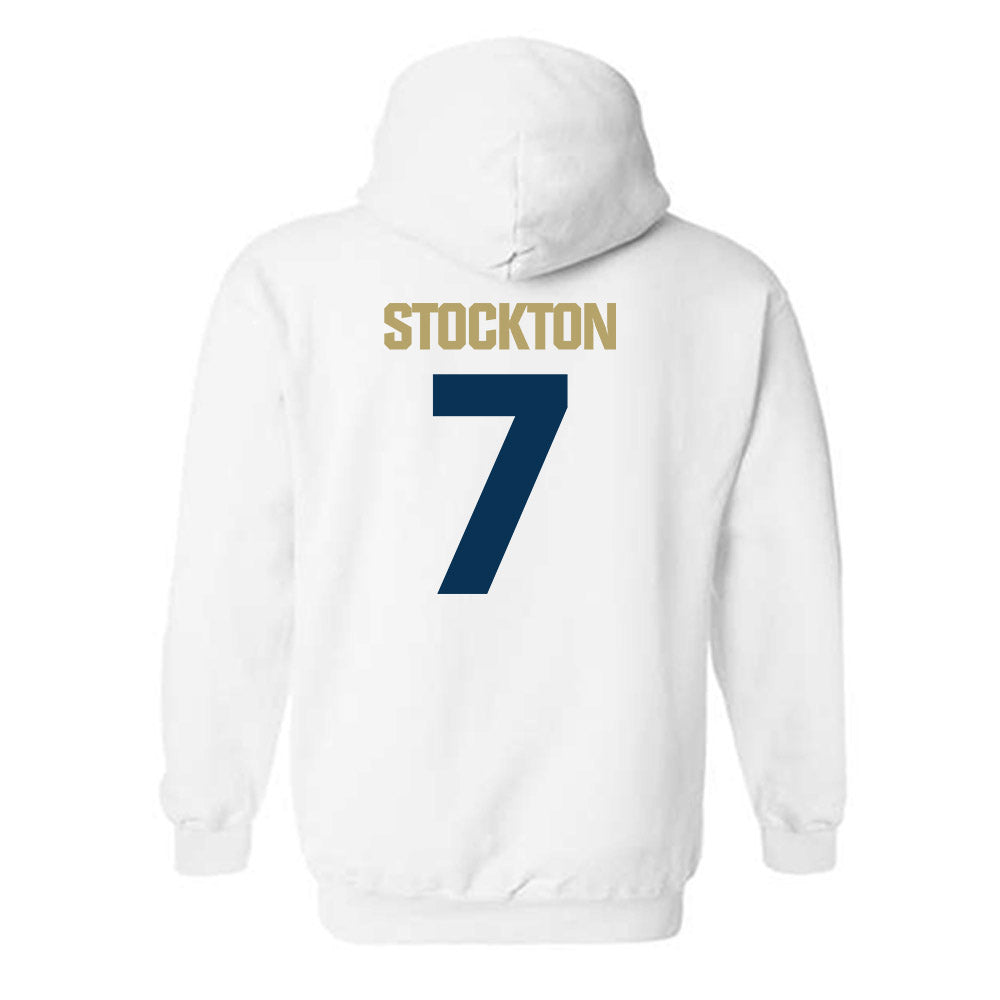 Georgia Tech - NCAA Football : Bailey Stockton - Classic Shersey Hooded Sweatshirt-3