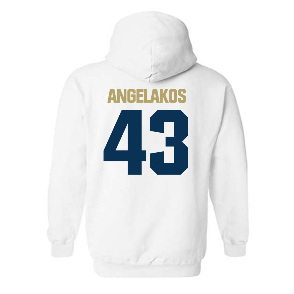 Georgia Tech - NCAA Baseball : Dimitri Angelakos - Classic Shersey Hooded Sweatshirt-2