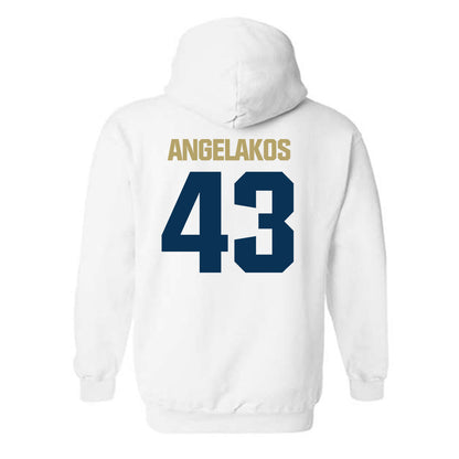 Georgia Tech - NCAA Baseball : Dimitri Angelakos - Classic Shersey Hooded Sweatshirt-2