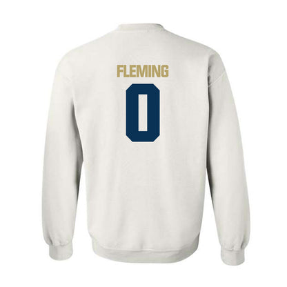 Georgia Tech - NCAA Men's Basketball : Akai Fleming - Classic Shersey Crewneck Sweatshirt-1