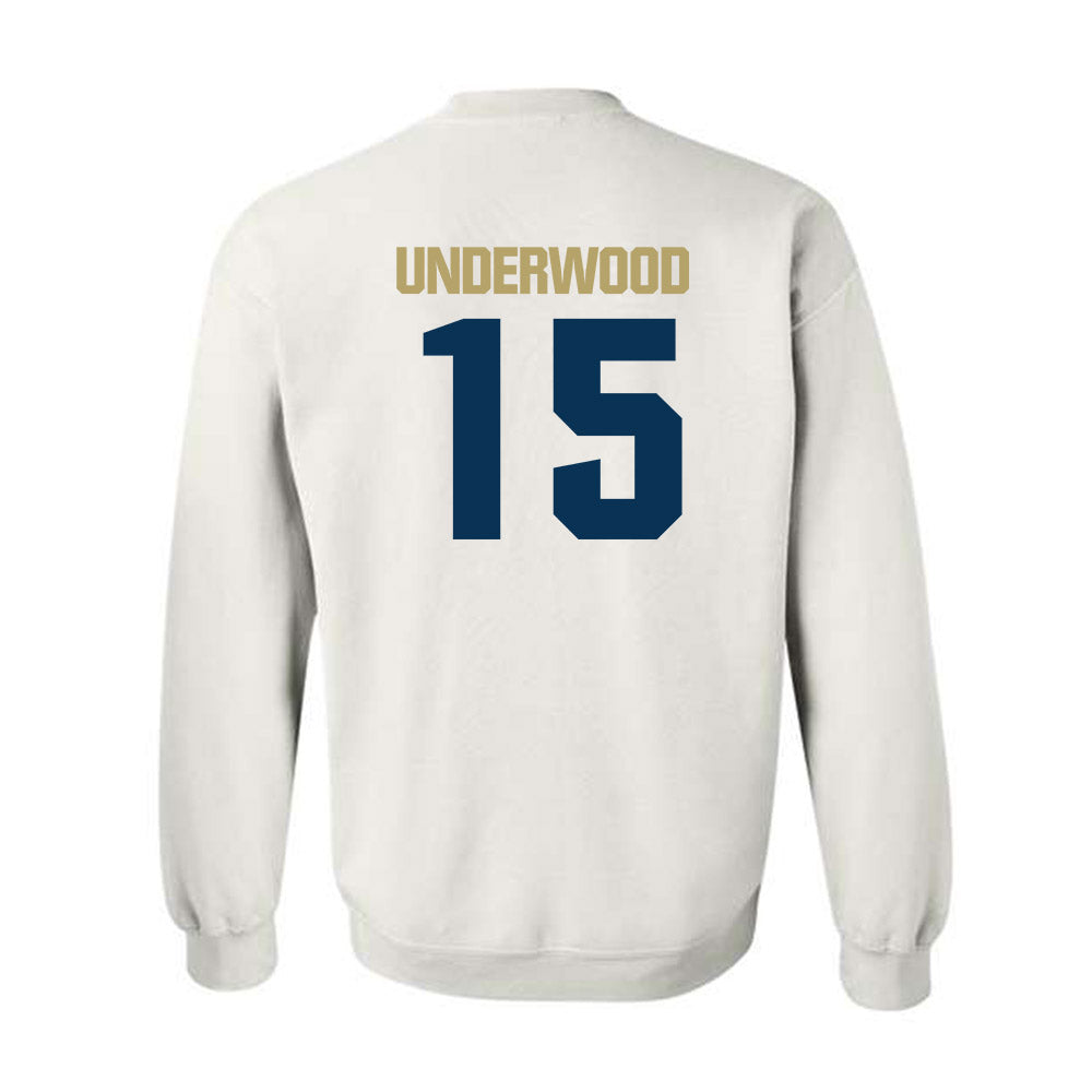 Georgia Tech - NCAA Baseball : Cooper Underwood - Classic Shersey Crewneck Sweatshirt-1