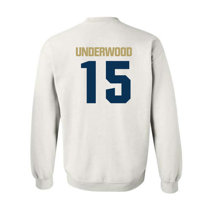 Georgia Tech - NCAA Baseball : Cooper Underwood - Classic Shersey Crewneck Sweatshirt-1