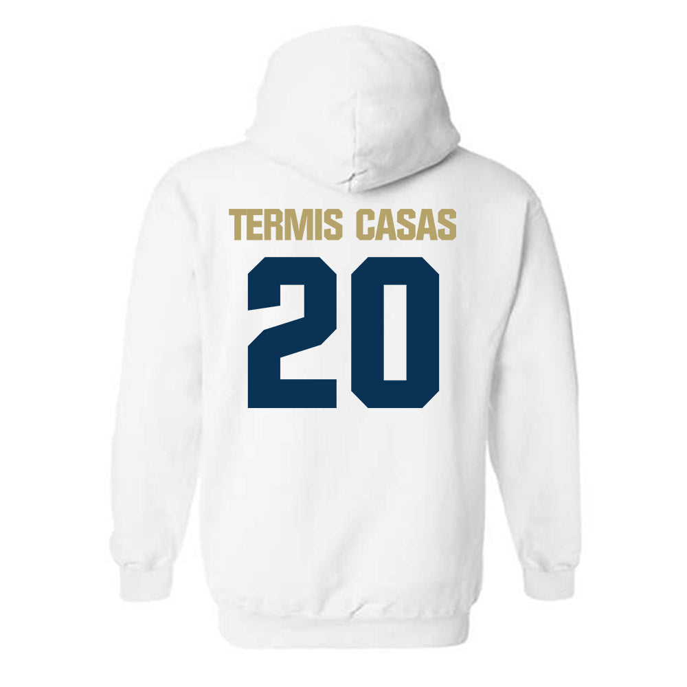 Georgia Tech - NCAA Women's Basketball : Ariadna Termis Casas - Classic Shersey Hooded Sweatshirt-1