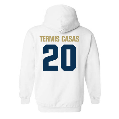 Georgia Tech - NCAA Women's Basketball : Ariadna Termis Casas - Classic Shersey Hooded Sweatshirt-1
