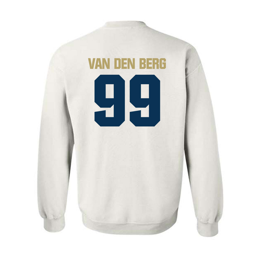 Georgia Tech - NCAA Football : Jordan van den Berg - Classic Shersey Crewneck Sweatshirt-1