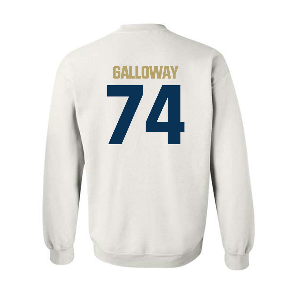 Georgia Tech - NCAA Football : Benjamin Galloway - Classic Shersey Crewneck Sweatshirt-1