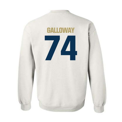 Georgia Tech - NCAA Football : Benjamin Galloway - Classic Shersey Crewneck Sweatshirt-1
