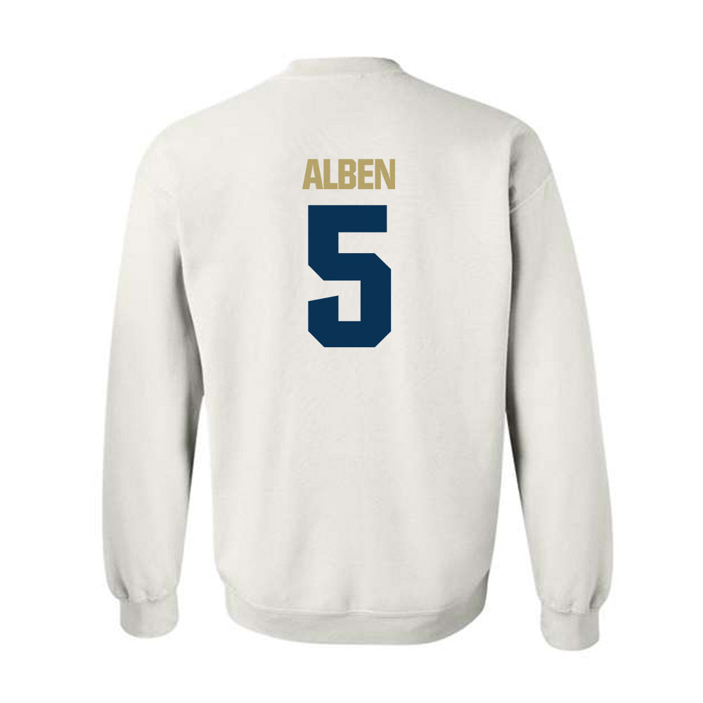 Georgia Tech - NCAA Women's Basketball : Catherine Alben - Classic Shersey Crewneck Sweatshirt-1