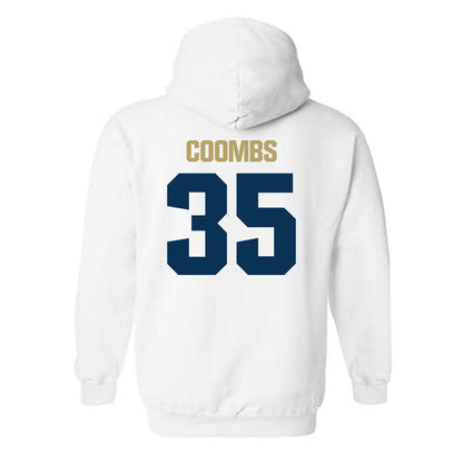 Georgia Tech - NCAA Football : Carrington Coombs - Classic Shersey Hooded Sweatshirt-2