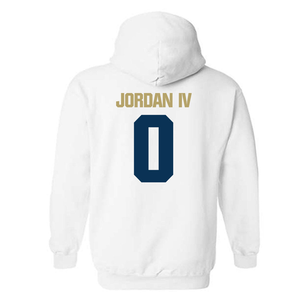 Georgia Tech - NCAA Football : Melvin Jordan IV - Classic Shersey Hooded Sweatshirt-3