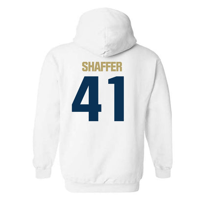 Georgia Tech - NCAA Football : Landon Shaffer - Classic Shersey Hooded Sweatshirt-3