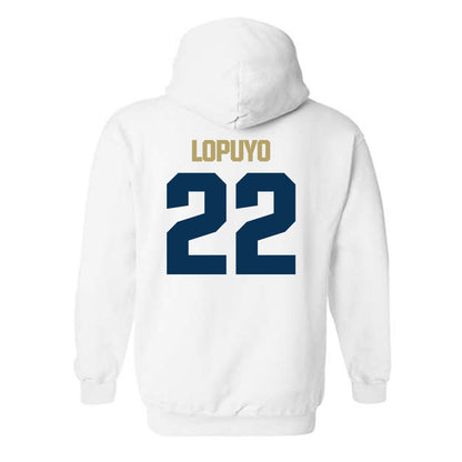 Georgia Tech - NCAA Women's Volleyball : Ital Lopuyo - Classic Shersey Hooded Sweatshirt-2