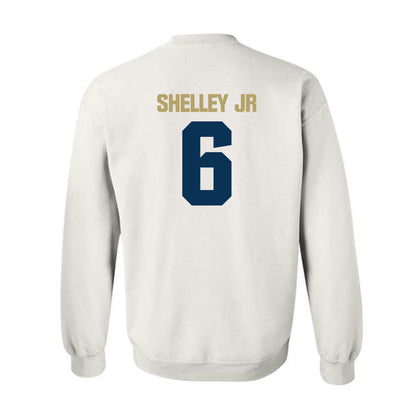 Georgia Tech - NCAA Football : Rodney Shelley Jr - Classic Shersey Crewneck Sweatshirt-1