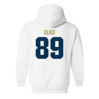Georgia Tech - NCAA Football : Chris Elko - Classic Shersey Hooded Sweatshirt-1