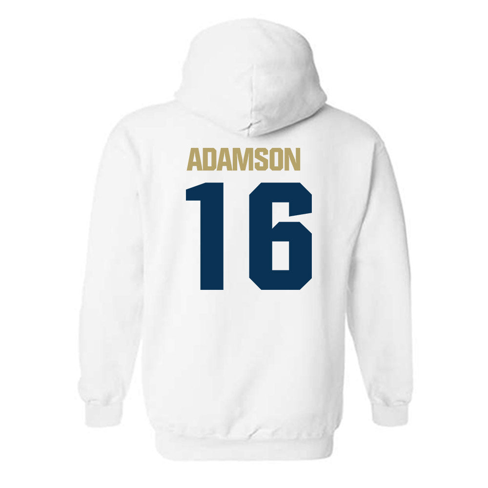 Georgia Tech - NCAA Football : Grady Adamson - Classic Shersey Hooded Sweatshirt-3