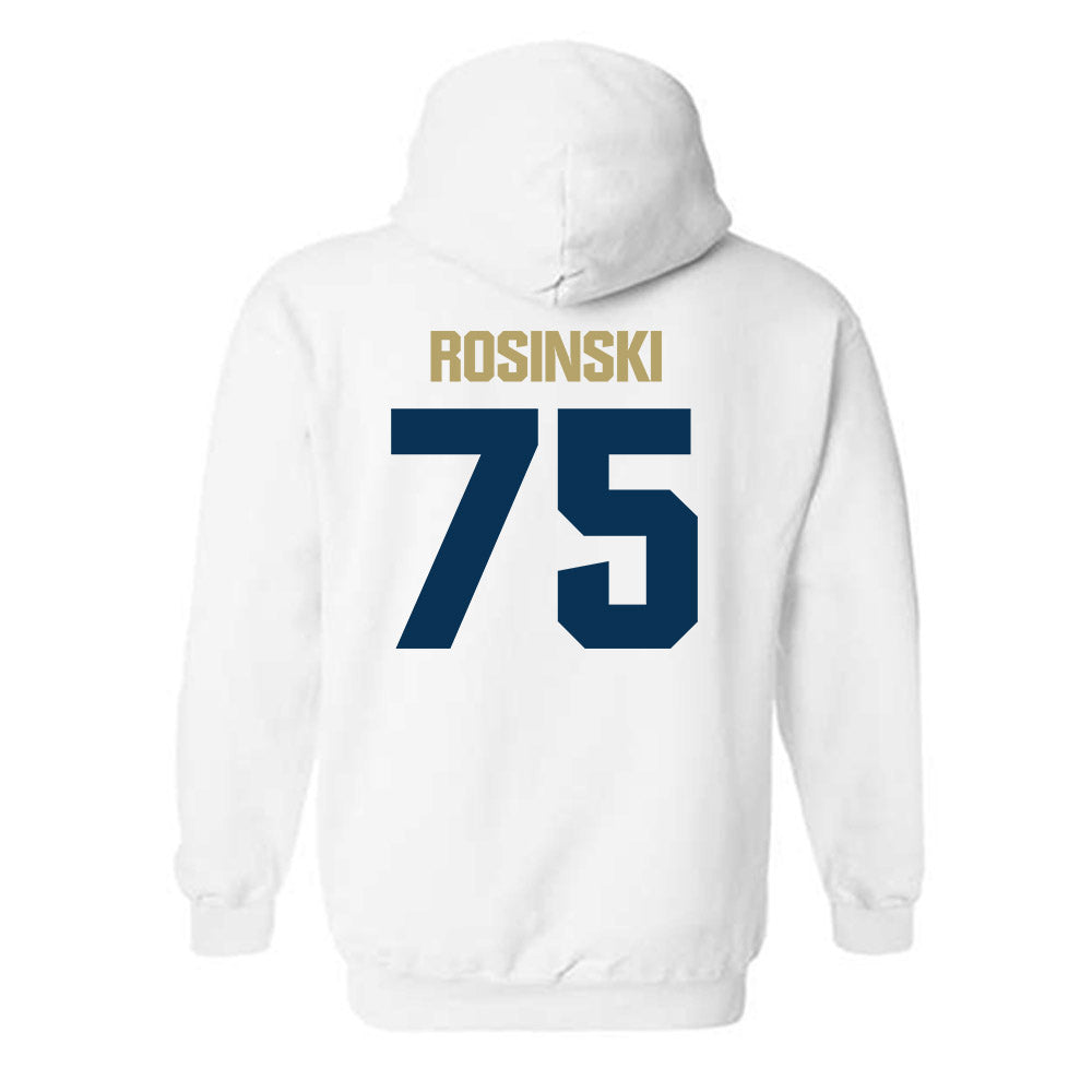 Georgia Tech - NCAA Football : Andrew Rosinski - Classic Shersey Hooded Sweatshirt-3