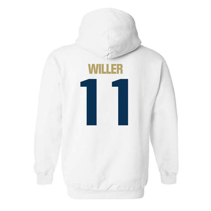 Georgia Tech - NCAA Softball : Alyssa Willer - Classic Shersey Hooded Sweatshirt-3