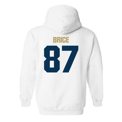 Georgia Tech - NCAA Football : Jamauri Brice - Classic Shersey Hooded Sweatshirt-3