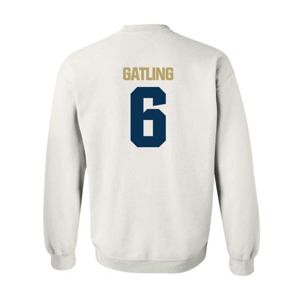 Georgia Tech - NCAA Football : Debron Gatling - Classic Shersey Crewneck Sweatshirt-1