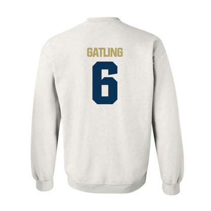 Georgia Tech - NCAA Football : Debron Gatling - Classic Shersey Crewneck Sweatshirt-1