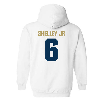Georgia Tech - NCAA Football : Rodney Shelley Jr - Classic Shersey Hooded Sweatshirt-1
