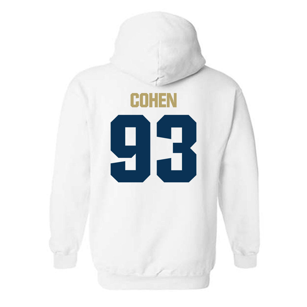 Georgia Tech - NCAA Football : Drew Cohen - Classic Shersey Hooded Sweatshirt-1