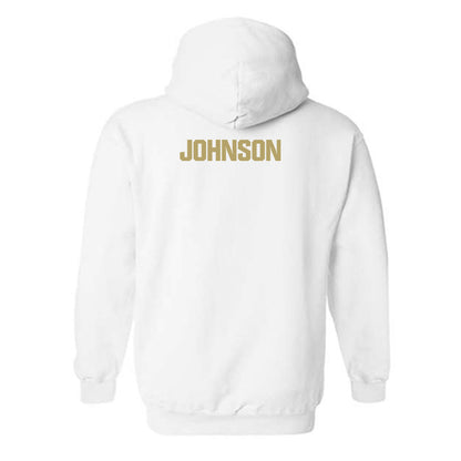 Georgia Tech - NCAA Women's Track & Field : Kendall Johnson - Classic Shersey Hooded Sweatshirt-3