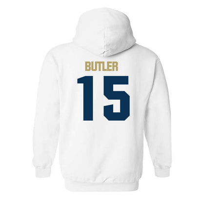 Georgia Tech - NCAA Football : Tah'J Butler - Classic Shersey Hooded Sweatshirt-1