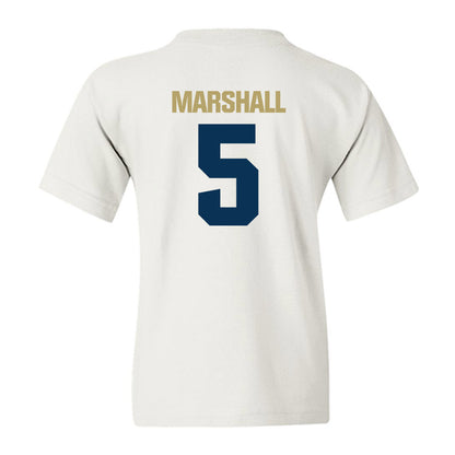 Georgia Tech - NCAA Men's Basketball : Peyton Marshall - Classic Shersey Youth T-Shirt-1