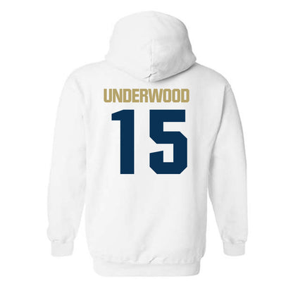 Georgia Tech - NCAA Baseball : Cooper Underwood - Classic Shersey Hooded Sweatshirt-2