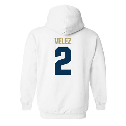 Georgia Tech - NCAA Women's Volleyball : Sofia Velez - Classic Shersey Hooded Sweatshirt-2