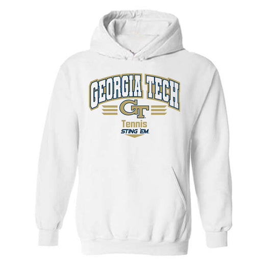 Georgia Tech - NCAA Men's Tennis : Rohan Sachdev - Classic Shersey Hooded Sweatshirt-0