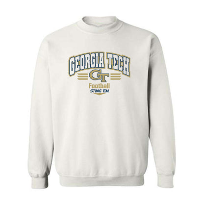 Georgia Tech - NCAA Football : Rodney Shelley Jr - Classic Shersey Crewneck Sweatshirt-0