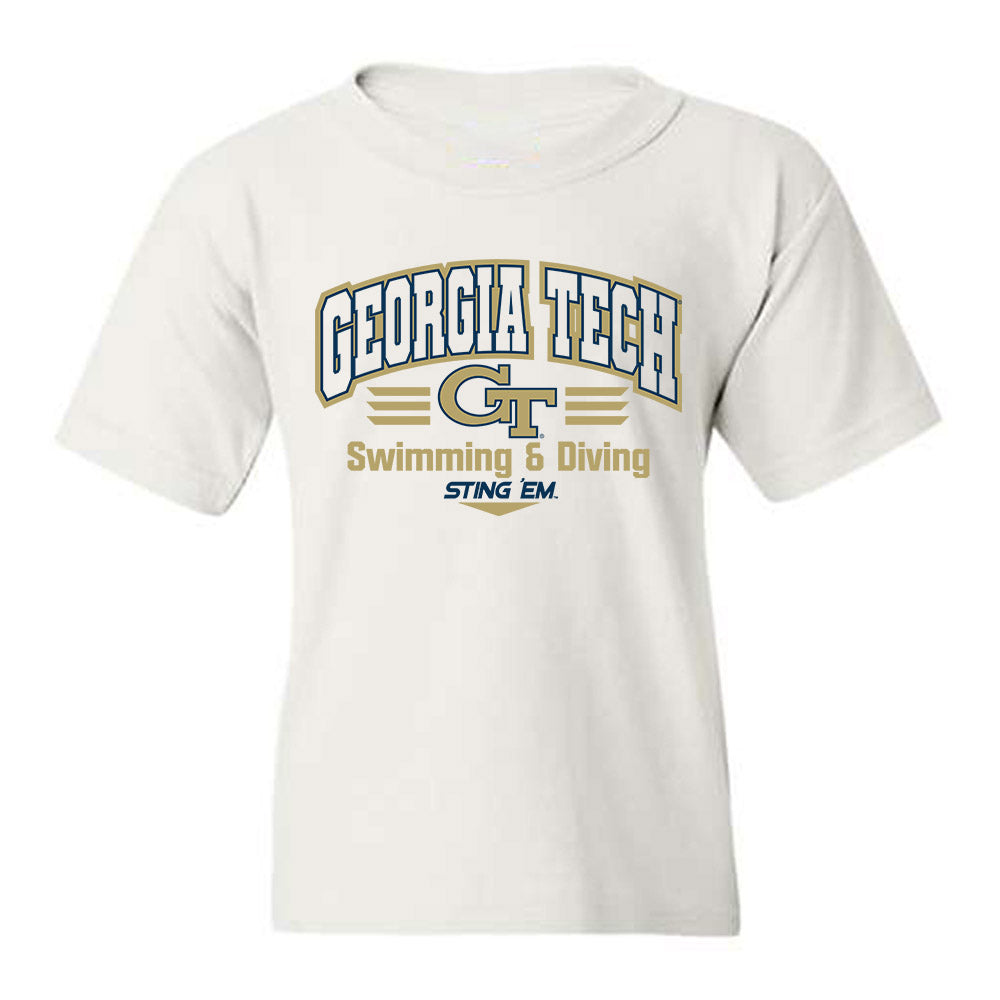 Georgia Tech - NCAA Women's Swimming & Diving : MaryGrace Guzzino - Classic Shersey Youth T-Shirt-0