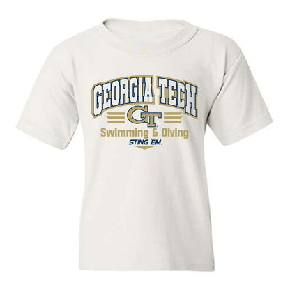 Georgia Tech - NCAA Women's Swimming & Diving : MaryGrace Guzzino - Classic Shersey Youth T-Shirt-0