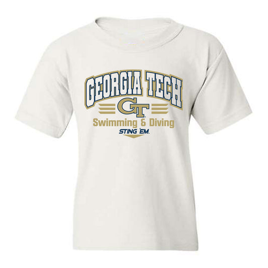 Georgia Tech - NCAA Women's Swimming & Diving : MaryGrace Guzzino - Classic Shersey Youth T-Shirt-0