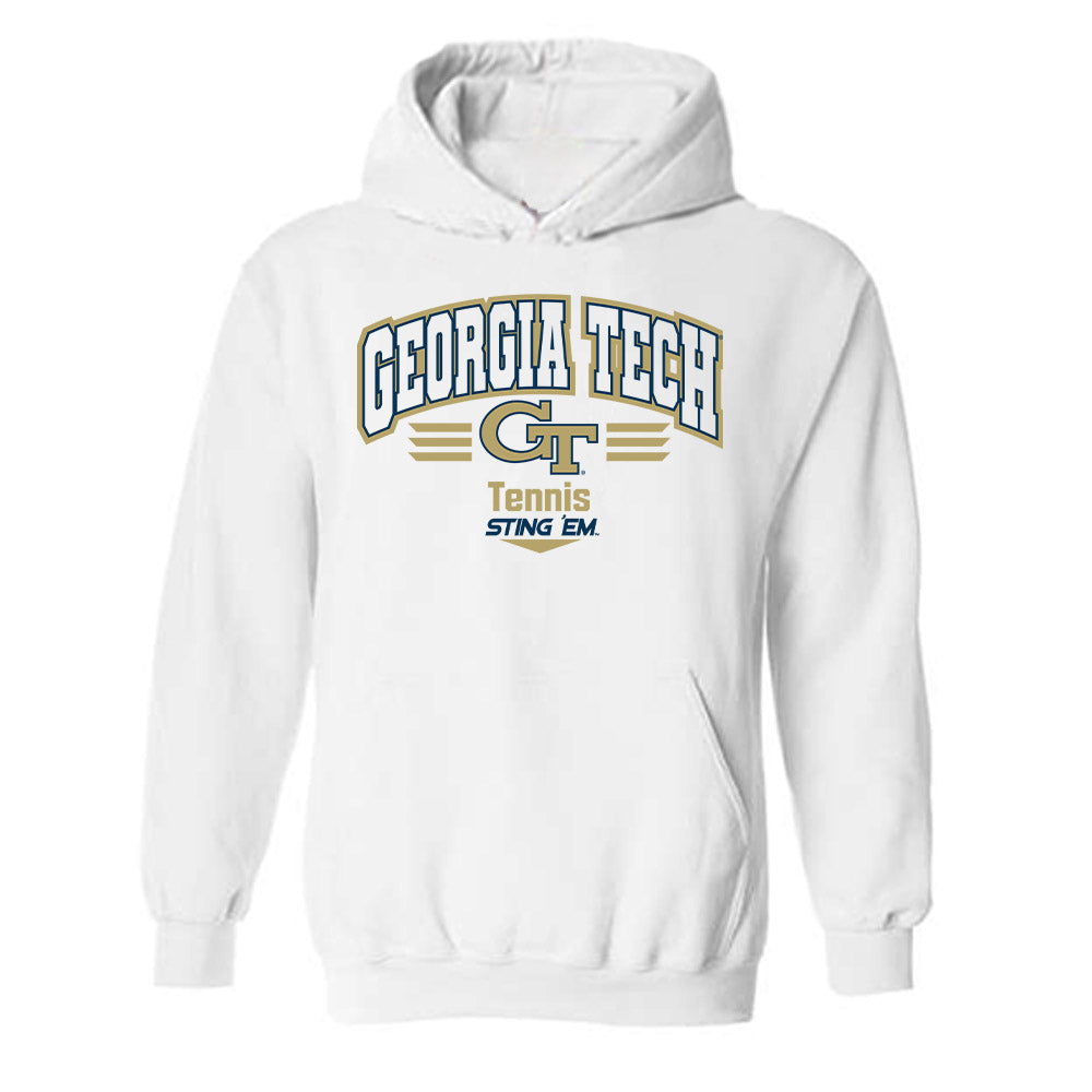 Georgia Tech - NCAA Men's Tennis : Gianluca Carlini - Classic Shersey Hooded Sweatshirt-0