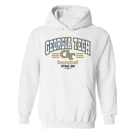 Georgia Tech - NCAA Men's Basketball : Cole Kirouac - Classic Shersey Hooded Sweatshirt-0