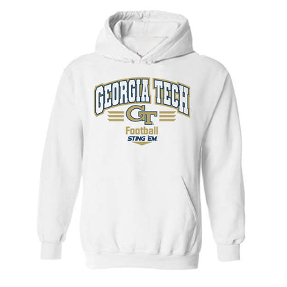 Georgia Tech - NCAA Football : Ben Guthrie - Classic Shersey Hooded Sweatshirt-1
