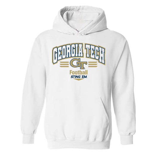 Georgia Tech - NCAA Football : Ben Guthrie - Classic Shersey Hooded Sweatshirt-0