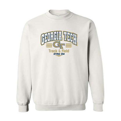 Georgia Tech - NCAA Men's Track & Field : Aaron Jones - Classic Shersey Crewneck Sweatshirt-0