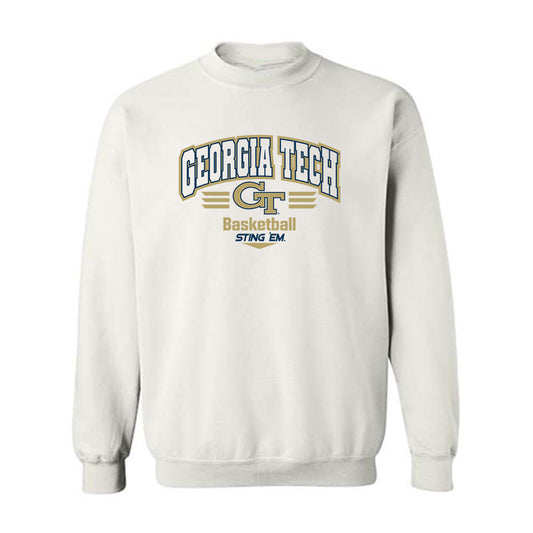 Georgia Tech - NCAA Men's Basketball : Naithan George - Classic Shersey Crewneck Sweatshirt