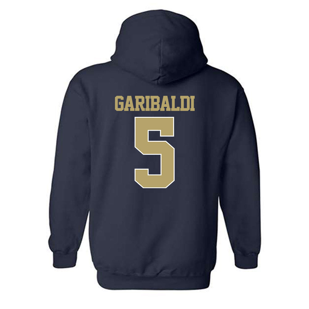 Georgia Tech - NCAA Women's Volleyball : Bianca Garibaldi - Classic Shersey Hooded Sweatshirt-1